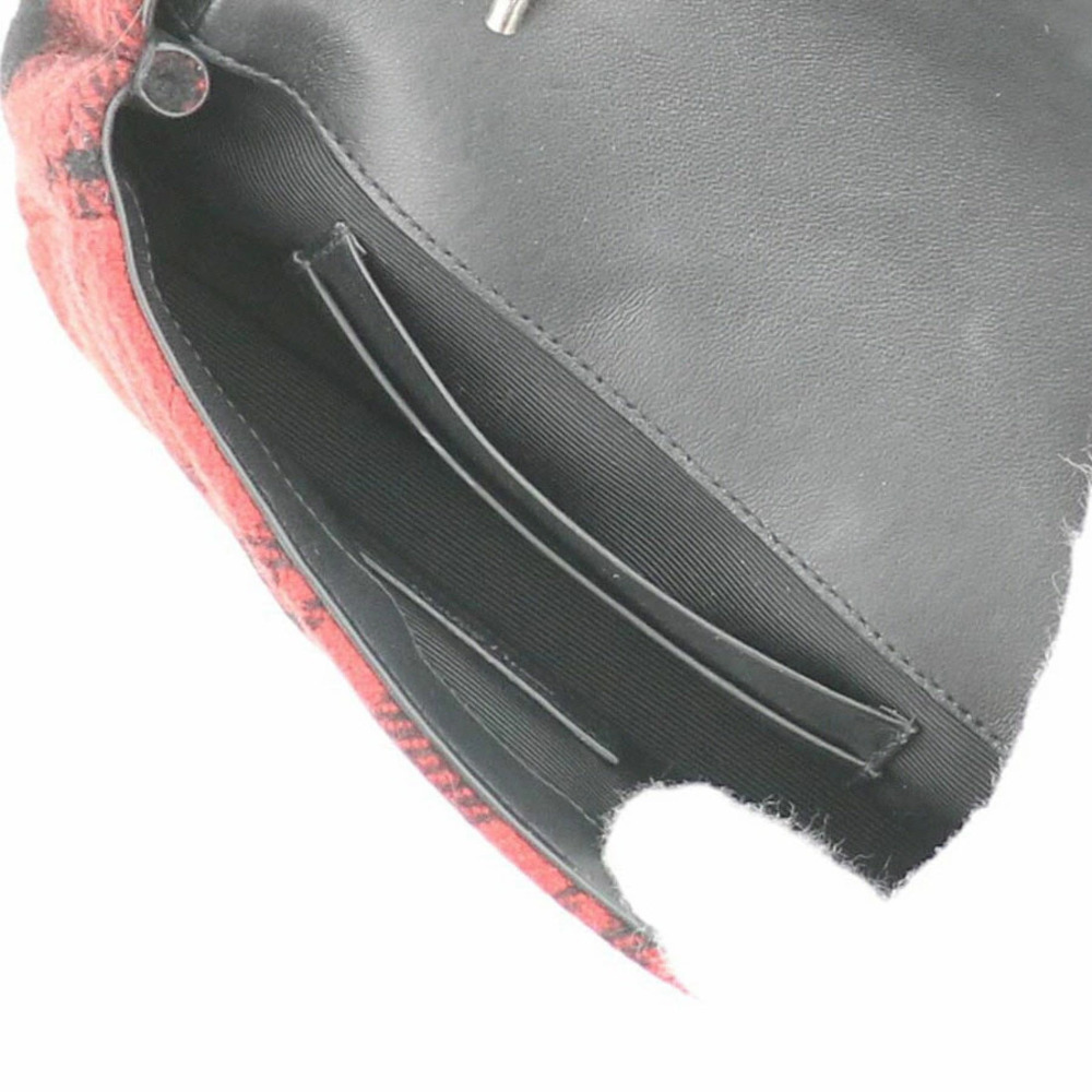 SAINT LAURENT Baby Chai Chain Shoulder Bag Red - Picture 6 of 6
